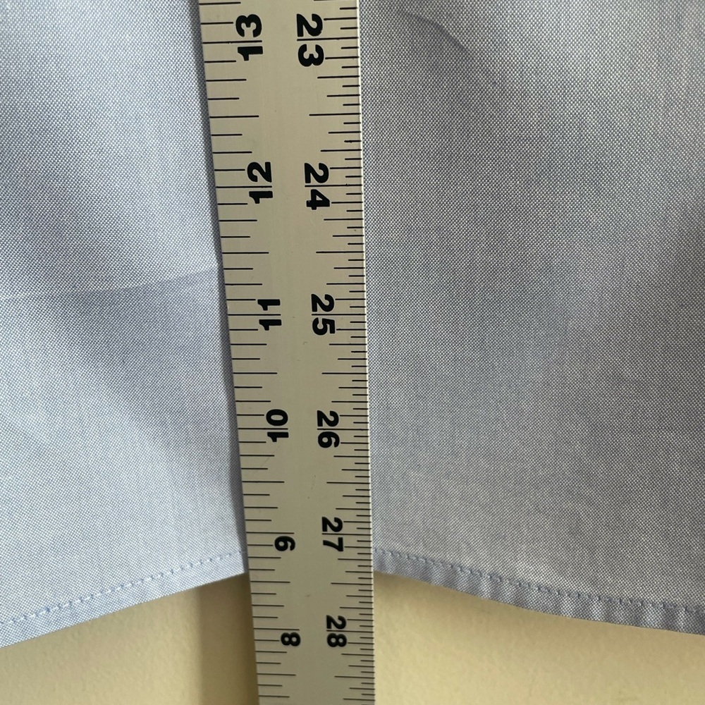 Coach 1941 Tailored Button Down Long Sleeve Shirt Top Blue Women’s Sz 12 Preppy - Picture 13 of 13